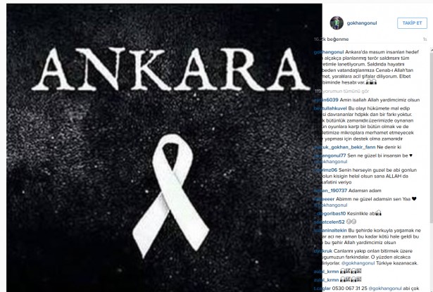 Futbol Dünyası Ankara Saldırısını Kınadı