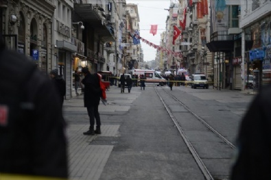 istiklal - Beyoğlu'ndaki Patlamadan İlk Fotoğraflar
