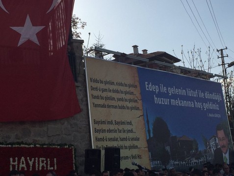 Gül Baba Türbesi açıldı