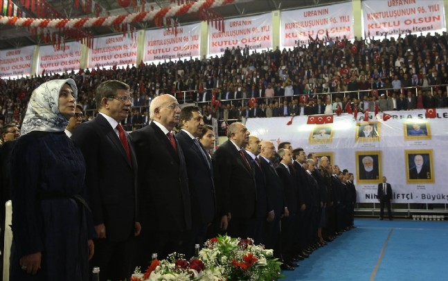 Başbakan Davutoğlu Şanlıurfa'da