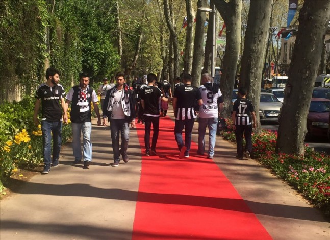 Vodafone Arena Maça Hazırlanıyor