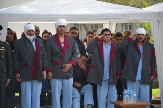 Hani Şehidi Memleketine Arkadaşları Uğurladı