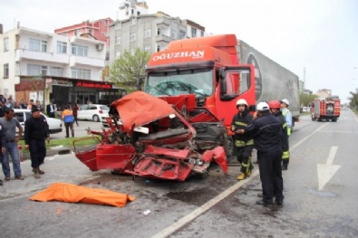polis - Samsun'da Korkunç Kaza