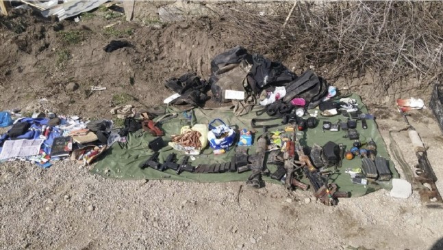 Hakkari'de Ele Geçirilenler