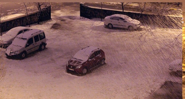 Doğu Anadoluda Kar Yağışı