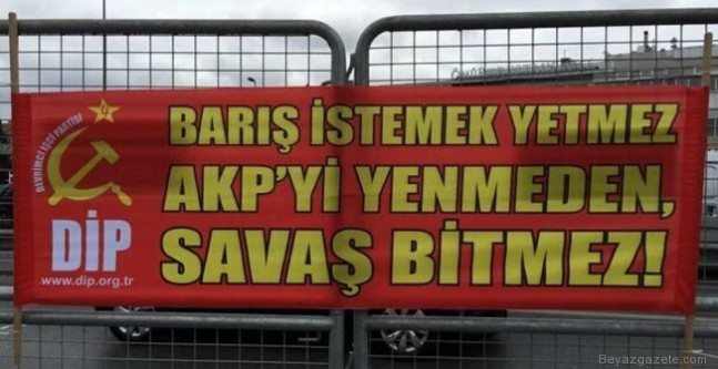 1 Mayıs eylemlerinde dikkat çeken nefret pankartları