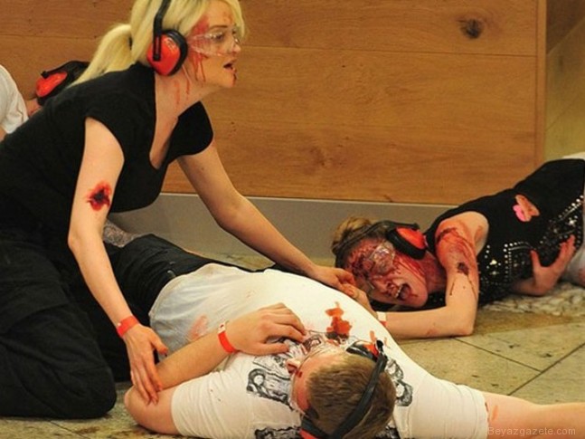 Terör saldırısı için tatbikat yaptılar