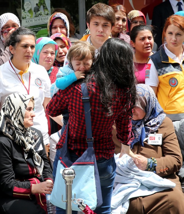 Başkent Şehidini Uğurladı