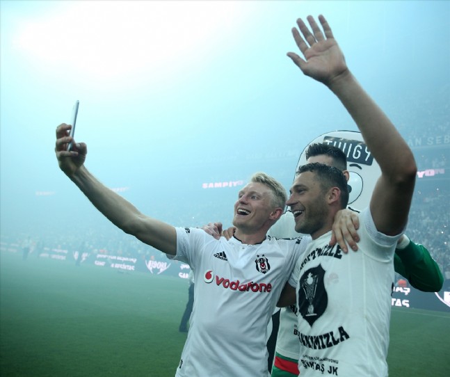 Beşiktaşta Şampiyonluk Kutlamaları