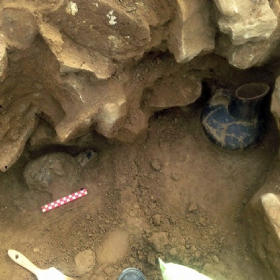 belediye baskani - Silivri'de 5 Bin Yıllık Savaşçı Mezarı Bulundu