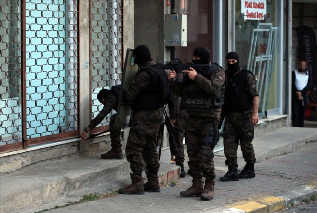 İstanbulda Terör Operasyonu
