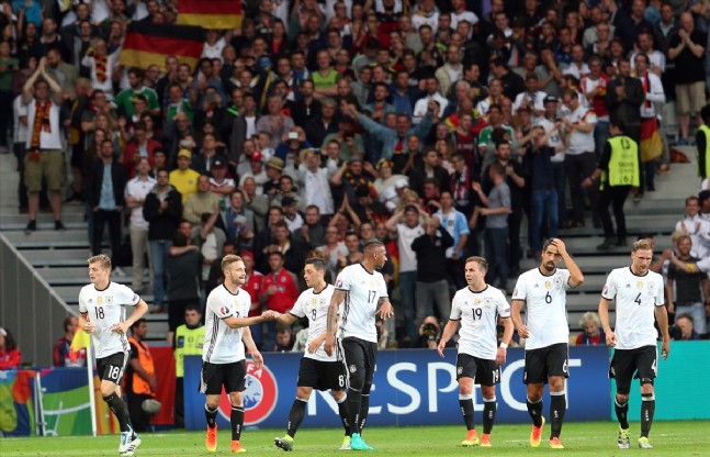 Almanya Ukrayna Maçından Kareler