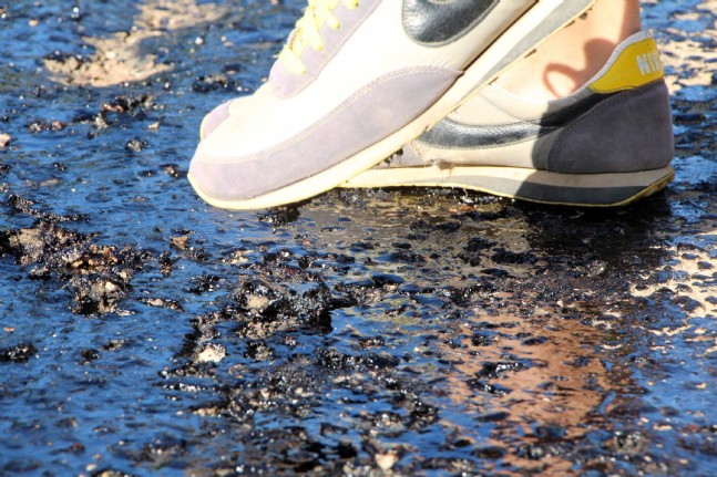 Fethiye'de Asfalt Ağladı