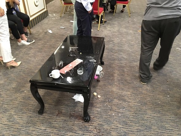 Meral Akşener'in katıldığı bayramlaşmada olay