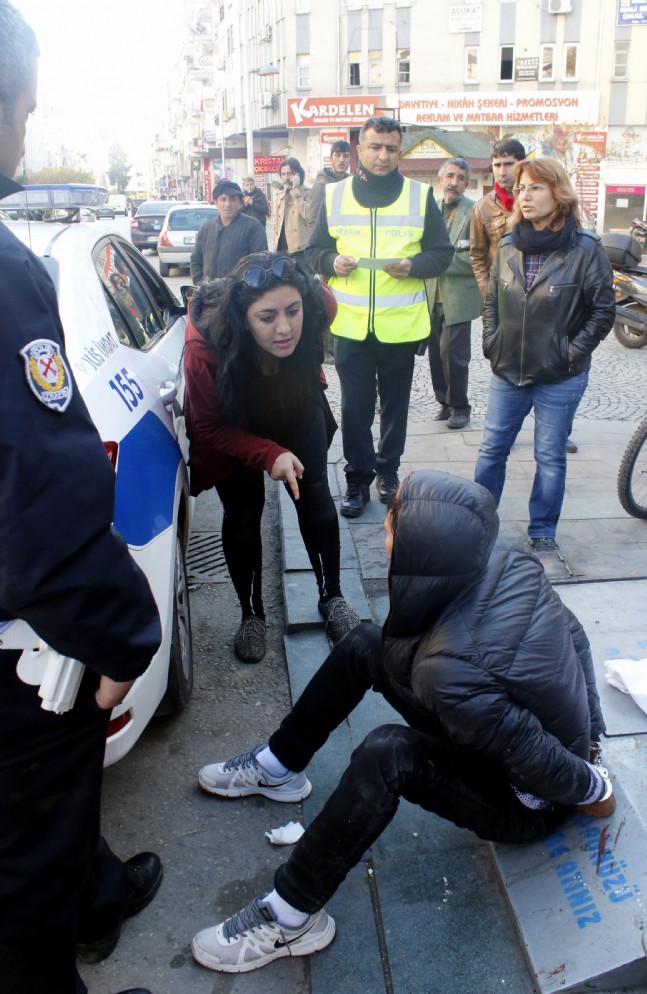 Bisikletini Çalan Hırsızı Yerin Dibine Soktu