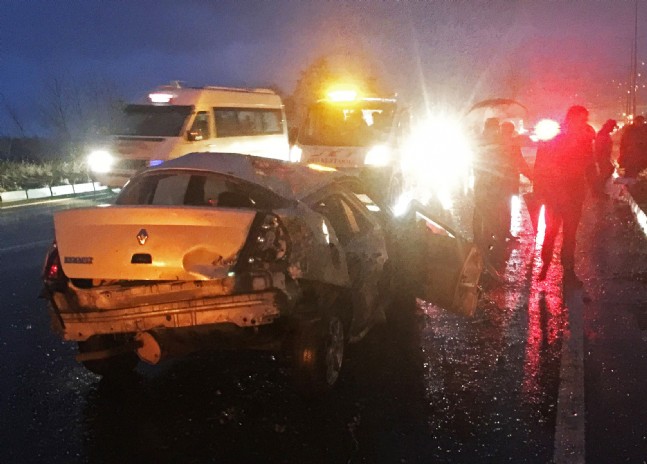 Çayeli'de Trafik Kazası