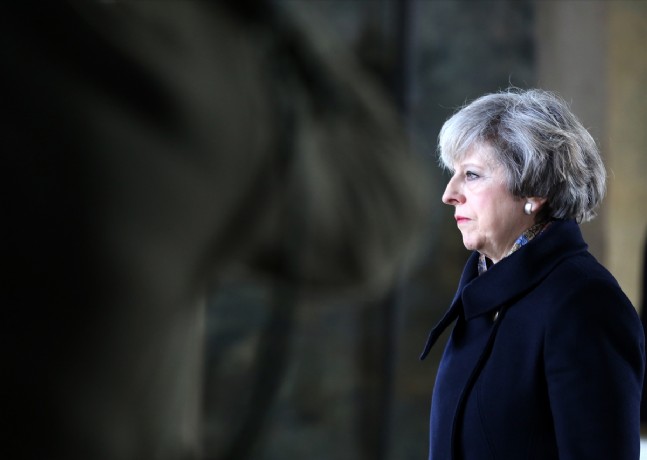 İngiltere Başbakanı Theresa May, Ankara'da