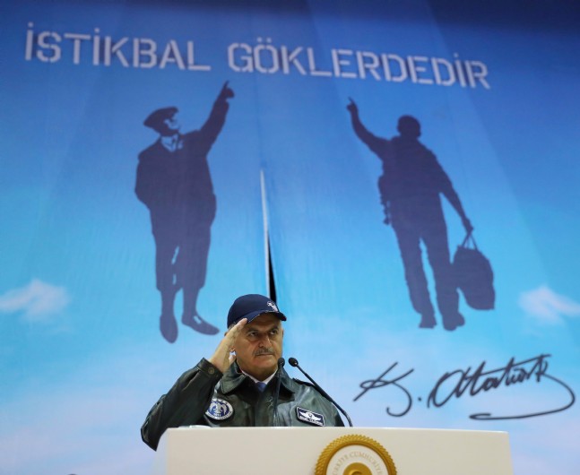 Başbakan Yıldırım, Savaş Uçağı Kokpitinde