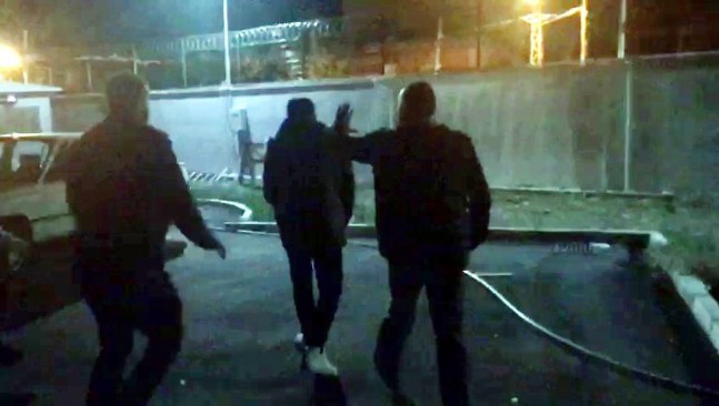 Tecavüzcünün Yakalanma Anı Kamerada