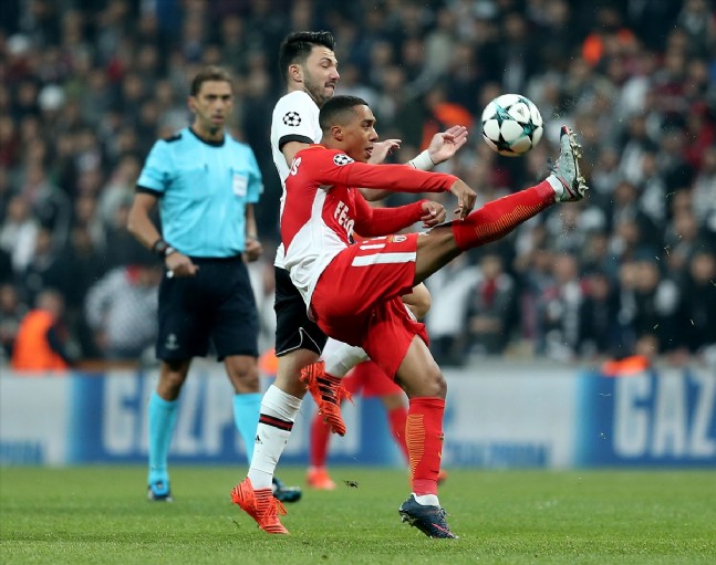 Beşiktaş - Monaco Karşılaşmasından En Güzel Fotoğraflar