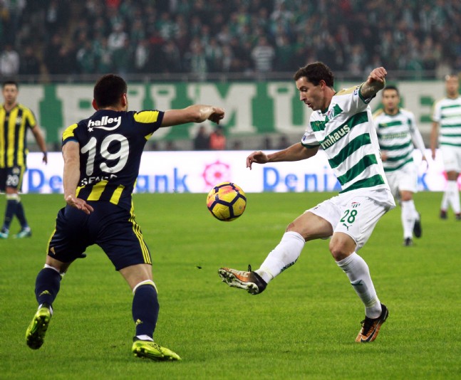Bursaspor - Fenerbahçe Maçından Kareler