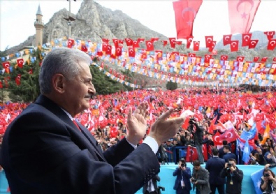 ak parti - Başbakan Binali Yıldırım Amasya'da