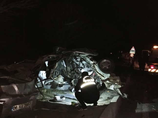 Ankara'da Feci Kaza: 5 Ölü