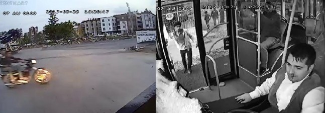 Trafik Magandaları Otobüs Şoförü Ve Yolculara Dehşeti Yaşattı