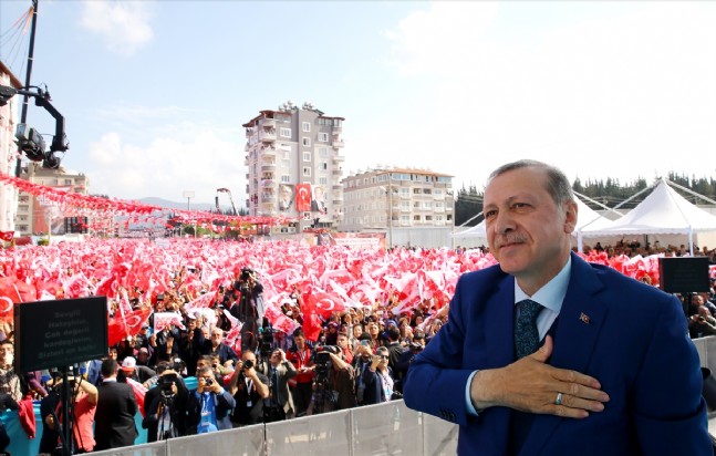 Cumhurbaşkanı Erdoğan, Hatayda