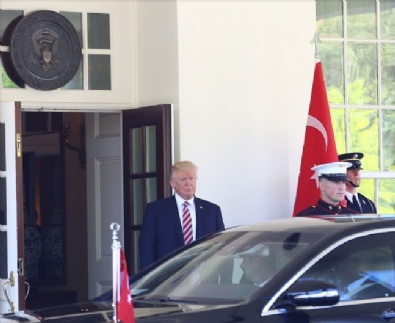 trump - Cumhurbaşkanı Erdoğan Beyaz Sarayda