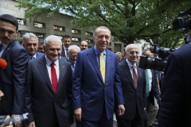 recep tayyip erdogan - Cumhurbaşkanı ve AK Parti Genel Başkanı Recep Tayyip Erdoğan partisinin grup toplantısına katıldı