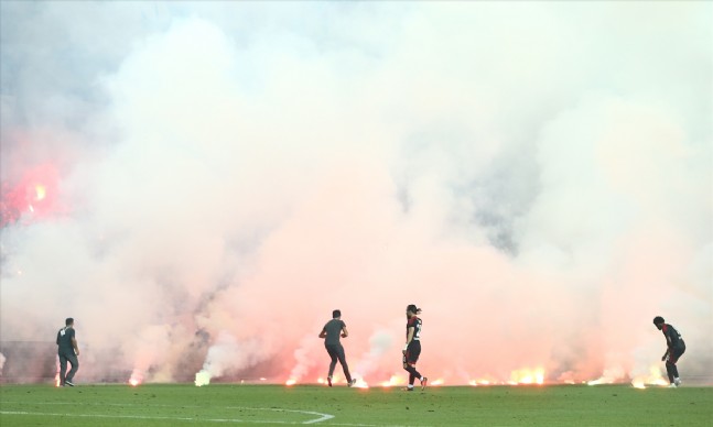 eskisehirspor - Eskişehirspor-Göztepe maçından en güzel kareler