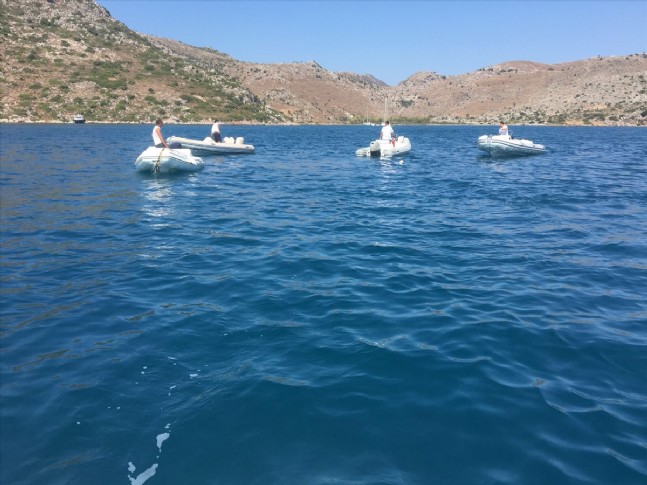 Marmaris Açıklarında Tur Teknesi Battı