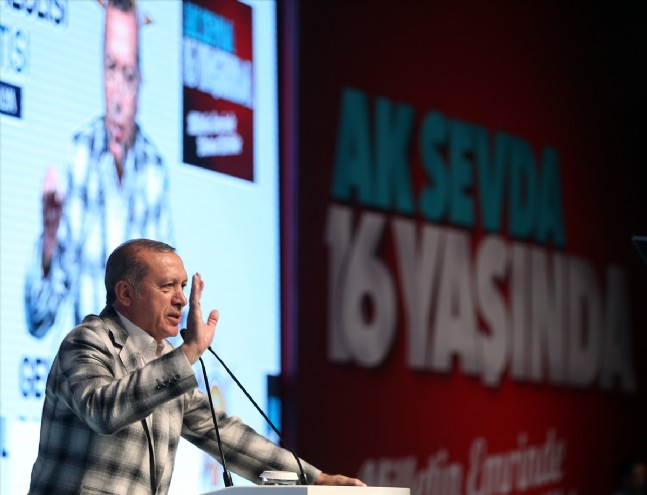 Cumhurbaşkanı Recep Tayyip Erdoğan Antalyada