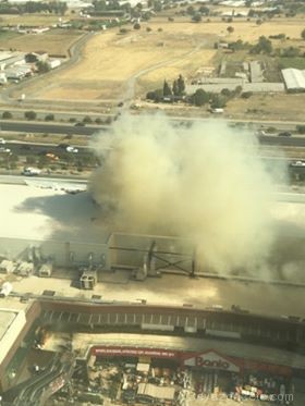 İzmir Balçova'da yangın paniği!