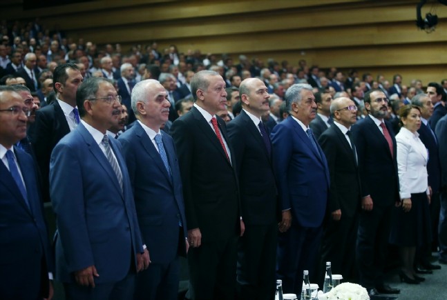 Cumhurbaşkanı Erdoğan Congresiumda Düzenlenen Belediye Başkanları Toplantısına Katıldı