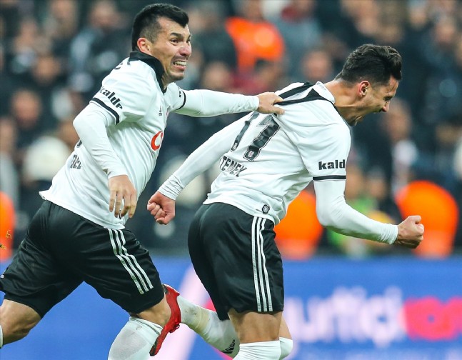 Beşiktaş - Trabzonspor Maçından Kareler