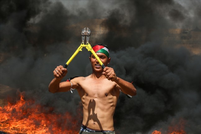 Gazze Sınırındaki Gösteriler
