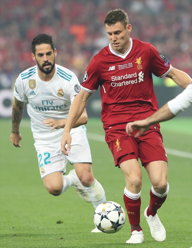 Real Madrid - Liverpool Maçından Kareler