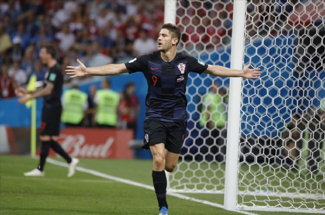 Hırvatistan - Rusya Maçından Kareler