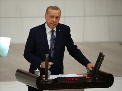 recep tayyip erdogan - Meclis Açılışından Kareler