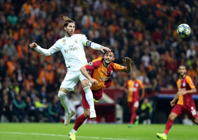 Galatasaray - Real Madrid Maçından Kareler