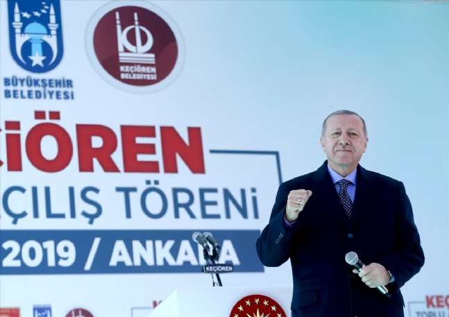 Erdoğan, Ankara Keçiörende Toplu Açılış Töreninde Konuştu
