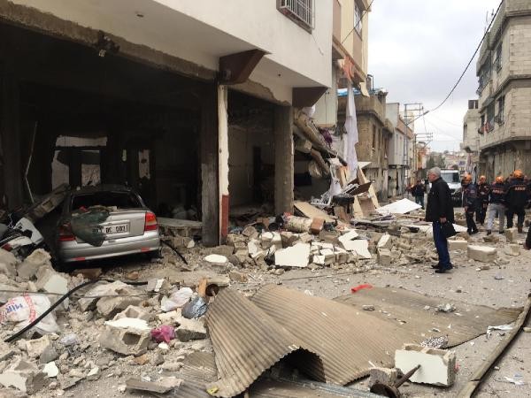 Gaziantep'te Metan Gazı Patlaması