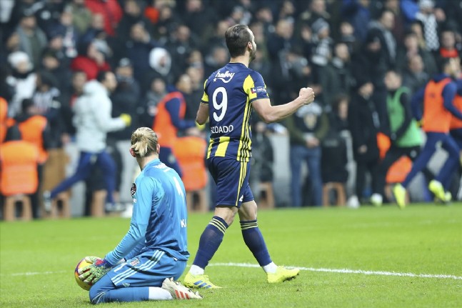 Beşiktaş - Fenerbahçe Maçında En Güzel Kareler