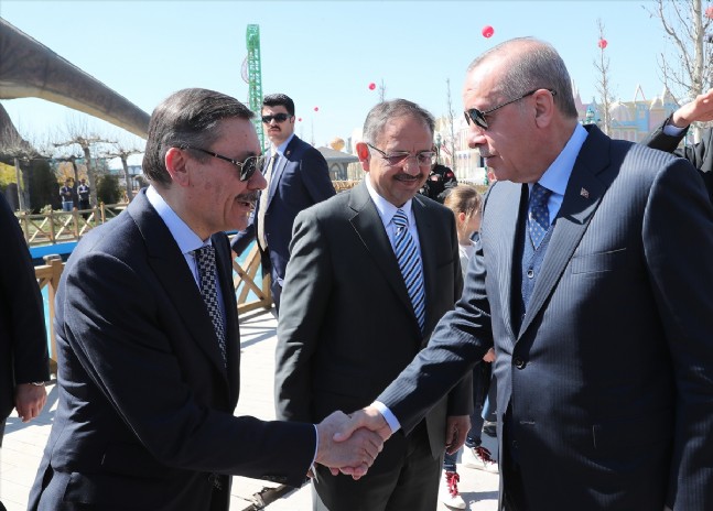 Cumhurbaşkanı Erdoğan, Ankapark Açılış Törenine Katıldı