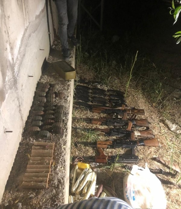 PKKnın Mühimmatları Ele Geçirildi