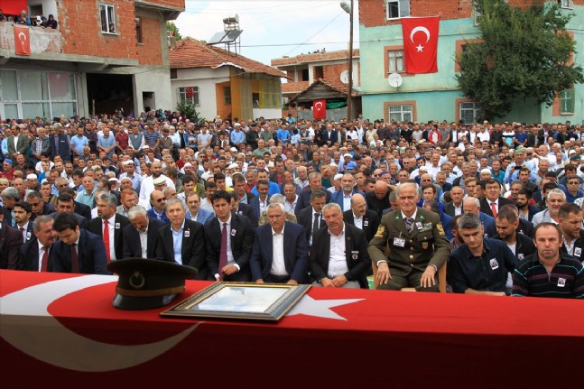 Şehit Binbaşıya Son Görev