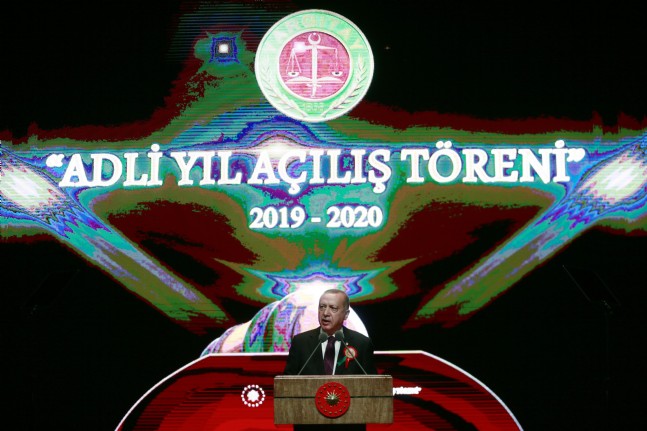 Cumhurbaşkanı Erdoğan Adli Yıl Açılış Töreninde Konuştu