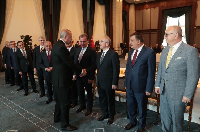 Beştepe’de büyükşehir başkanları toplantısı